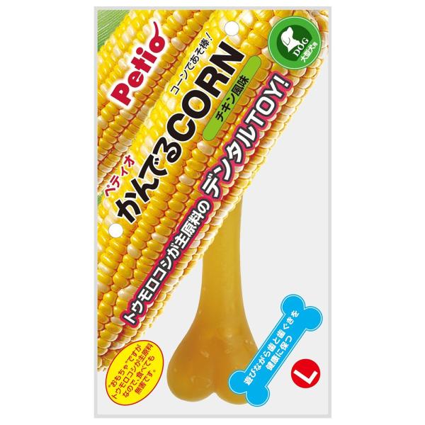 ペティオ　かんでるＣＯＲＮ　チキン風味　Ｌ　大型犬用
