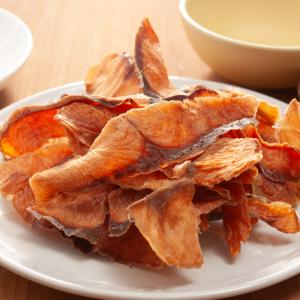 国産 うす〜くスライスした鮭のジャーキー 60...の詳細画像1
