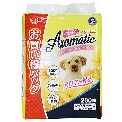 ペティオ　エアセレブシーツ　アロマティック　ペットシーツ　レギュラー　２００枚