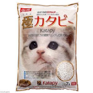 猫砂　獣医さんも使っている白い紙砂　極カタピー　７Ｌ　お一人様６点限り