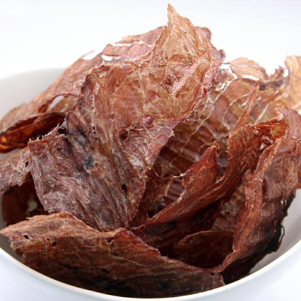 国産　うす〜くスライスして焼いた　大自然で育った鹿肉のジャーキー　１００ｇ　犬猫用　ＰａｃｋｕｎｘＣ...