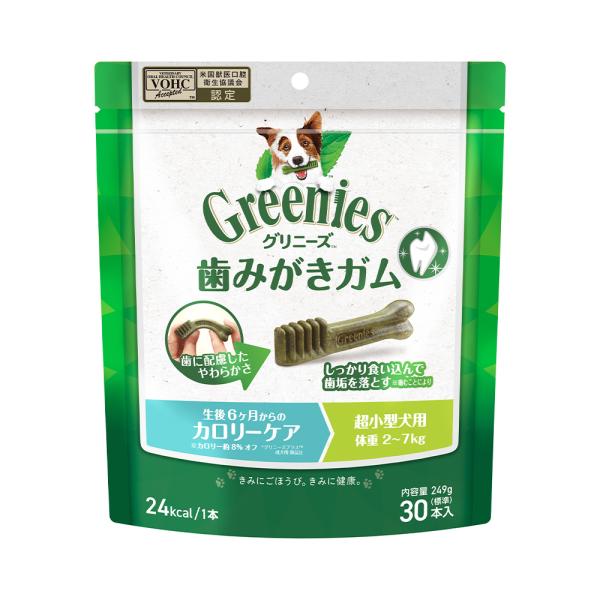 グリニーズ　プラス　カロリーケア　超小型犬用　２〜７ｋｇ　３０本　正規品　デンタル　オーラルケア　お...
