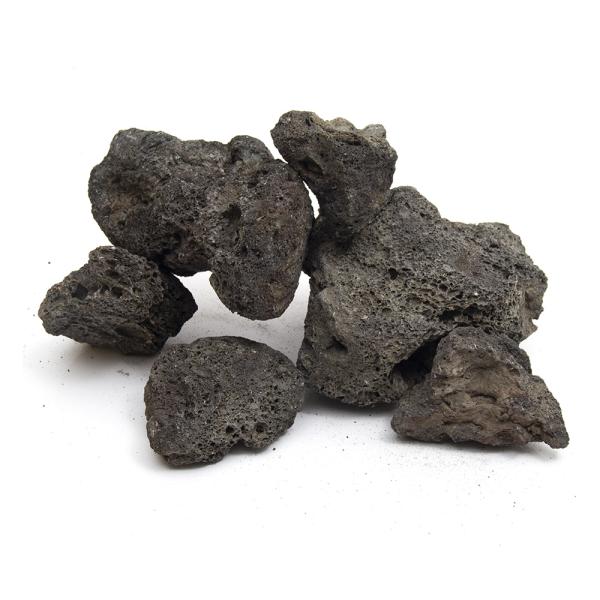 形状お任せ　黒溶岩石　サイズミックス　３ｋｇ　３０ｃｍ水槽向け　アクアリウム　レイアウト素材