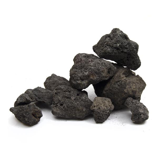 形状お任せ　黒溶岩石　サイズミックス　５ｋｇ　４５ｃｍ水槽向け　アクアリウム　レイアウト素材