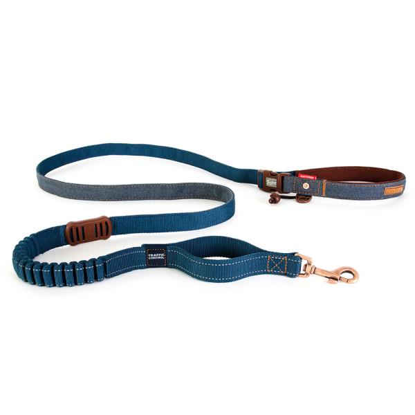 送料無料　犬　リード　イージードッグ　ロードランナー　２００ｃｍ　デニム