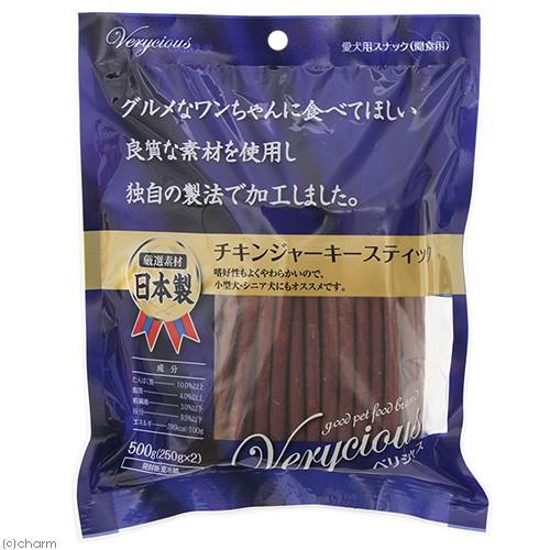 アスク　ベリシャス　チキンジャーキー　スティック　５００ｇ（２５０ｇ×２袋）