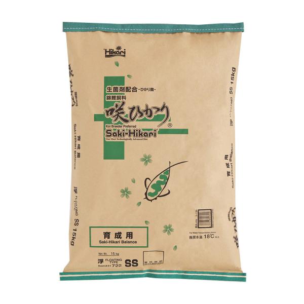 鯉の餌　キョーリン　咲ひかり　育成用　浮上　ＳＳ　１５ｋｇ　錦鯉　餌　飼料　お一人様３点限り