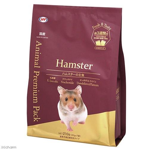 ＮＰＦ　Ａｎｉｍａｌ　Ｐｒｅｍｉｕｍ　Ｐａｃｋ　ハムスター　２１０ｇ（３０ｇ×７袋）　総合栄養食　小...