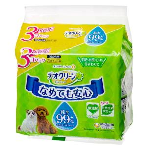 デオクリーン 純水99%ウェットティッシュ つめ...の商品画像