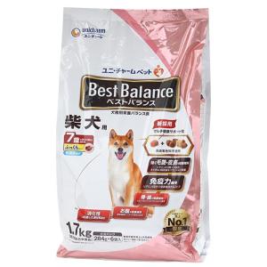 ベストバランス　ふっくら仕立て　柴犬用　７歳が近づく頃から始める低脂肪　１．７ｋｇ（２８４ｇ×６袋）