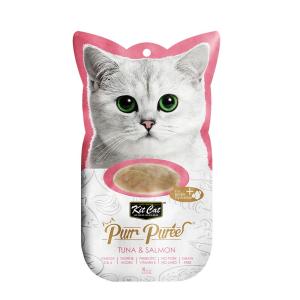 キットキャット　パーピューレ　ツナ＆サーモン　６０ｇ（１５ｇ×４本）