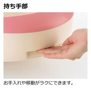 リッチェル ラプレ ネコトイレ M ホワイトの詳細画像1