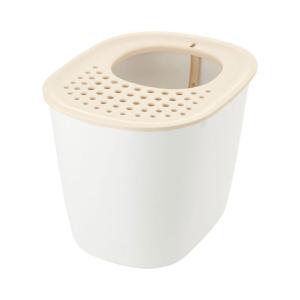 リッチェル ラプレ 砂取りネコトイレ ホワイト