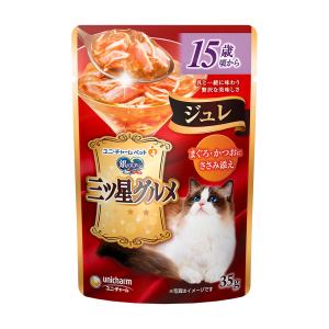 ねこ元気 ねこ元気 総合栄養食 パウチ 15歳以上用 まぐろ入りかつお