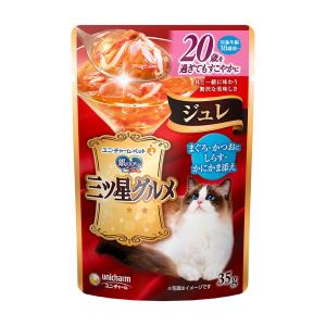 銀のスプーン　三ツ星グルメ　パウチ　ジュレ　２０歳を過ぎてもすこやかに　まぐろ・かつおにしらす・かにかま添え　３５ｇ×１６袋