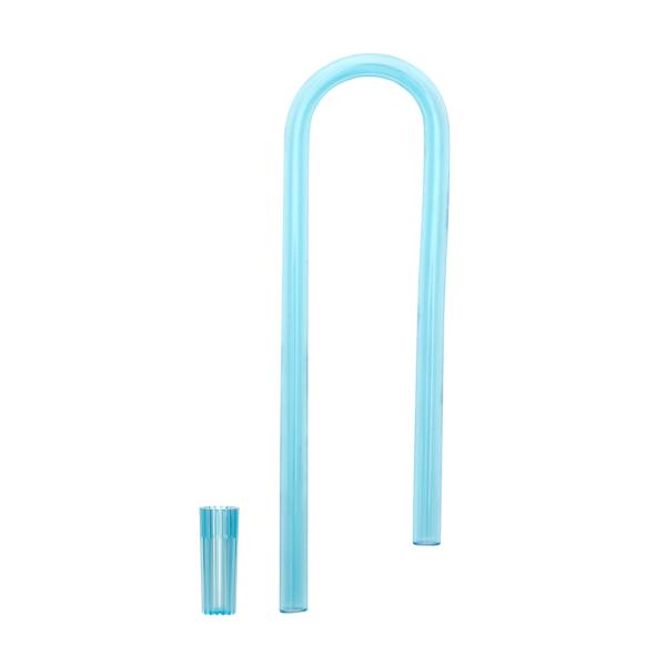 様々なフィルターに使用可能！　吸水パイプ　クリアブルー　６０ｃｍ水槽用　（直径１２／１６のホース用）...