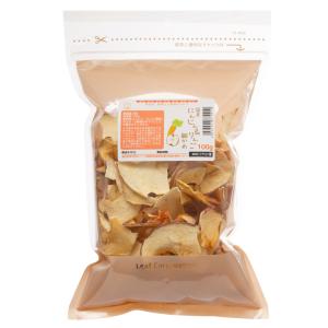 国産　無添加ドライフルーツミックス　にんじん＆りんご　細かめ　１００ｇ　小動物用のおやつ