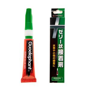 カミハタ ゼリー状接着剤 5g 緑 3本入 流...の詳細画像1