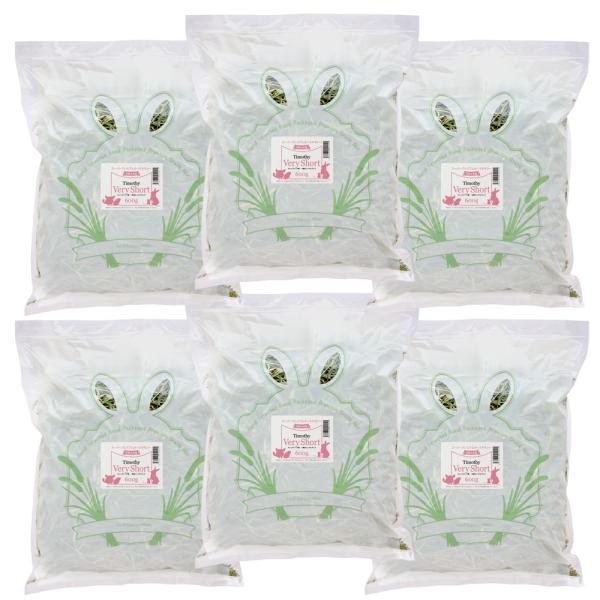 令和７年産　スーパープレミアムホースチモシー　ベリーショート　チャック袋　６００ｇ×６袋（３．６ｋｇ...