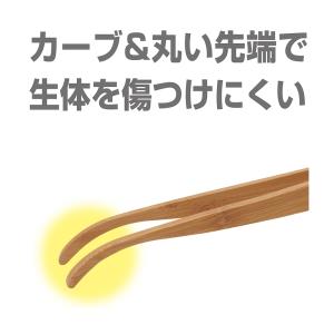 GEX セーフティピンセット バンブーの詳細画像1