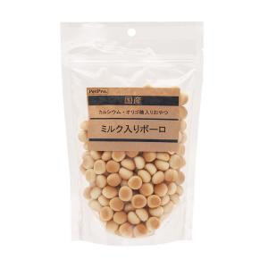 ペットプロ 国産おやつ ミルク入りボーロ 120g