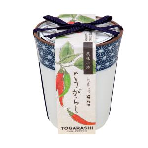 聖新陶芸 染付小紋 薬味小鉢 とうがらし