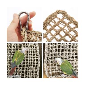 鳥のイ草クライミングマット ボルダリング 60...の詳細画像2