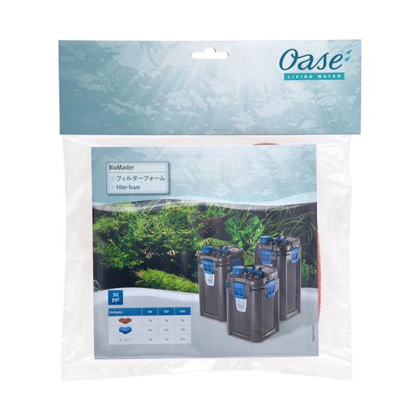 Ｏａｓｅ　バイオマスターフィルター３０ｐｐｉ　オレンジ　バイオマスター全サイズ共用　物理ろ材