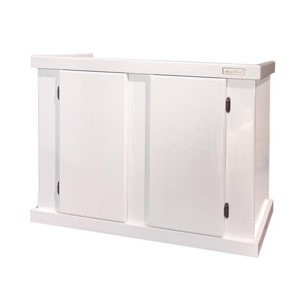 メーカー直送　（組立済）水槽台　ウッドキャビ　ホワイト　１２００×４５０　１２０ｃｍ水槽用（キャビネ...