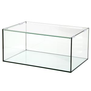 ガラス水槽　アクロ４５フラット　ブラックシリコン　４５×２７×２０ｃｍ　約２２Ｌ　熱帯魚　水草　アクアリウム　お一人様１点限り