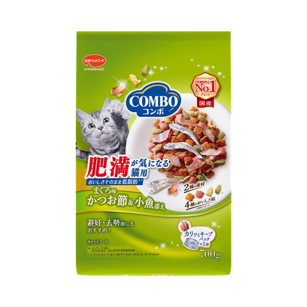 キャットフード　コンボ　キャット　肥満が気になる猫用　７００ｇ（１４０ｇ×５パック）