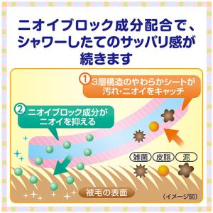 デオクリーン からだふきシート 小型犬・猫用 ...の詳細画像2