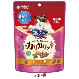 銀のスプーン おいしい顔が見られるおやつ 低カロリー設計 カリカリ シーフード 60g×30袋