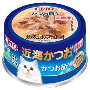 いなば CIAO チャオ 近海かつお かつお節入り 80g×24缶