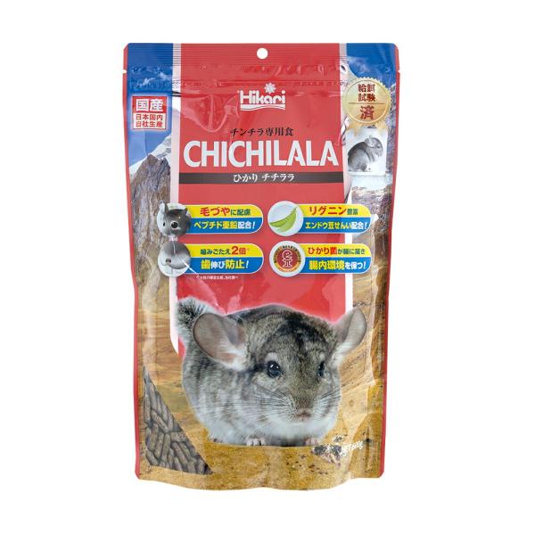 キョーリン　ひかり　チチララ　６００ｇ　ペレット　チンチラ専用食　毛艶・尿臭配慮