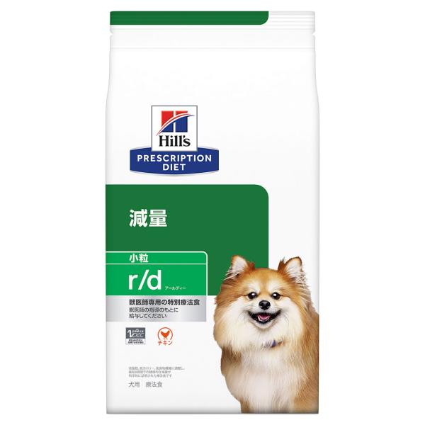 ヒルズ　プリスクリプション　ダイエット　犬用　ｒ／ｄ　小粒　１ｋｇ　特別療法食　ドライフード　犬　療...