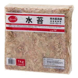 水苔 約150g 特上品 5Aランク ニュージーランド産 送料無料 ミズゴケ