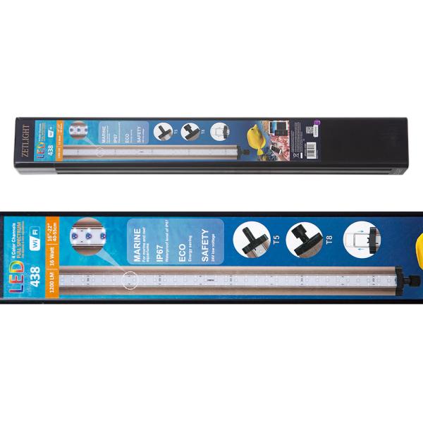 ＺＥＴＬＩＧＨＴ　ＬＥＤ　Ｌａｎｃｉａ２　Ｍａｒｉｎｅ　ＺＰ４０００−４３８Ｍ　４０〜５５ｃｍ水槽　...