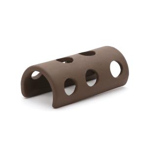 ジャングルジムシェルター　ハーフ　３．８×７．８×３ｃｍ　陶器製
