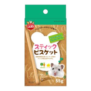 マルカン かじりま専科 スティックビスケット 55gの商品画像