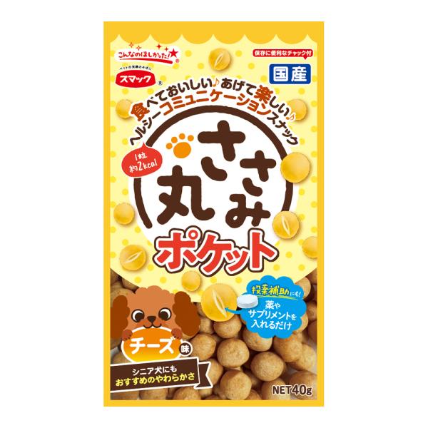 スマック　ささみ丸　チーズ味　４０ｇ