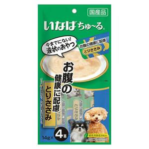 アウトレット品　いなば　ちゅ〜る　お腹の健康に配慮　とりささみ　１４ｇ×４本　ちゅーる　チュール　訳あり｜chanet