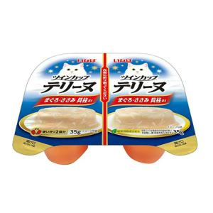 いなば　ツインカップ　テリーヌ　まぐろ・ささみ　貝柱添え　３５ｇ×２個
