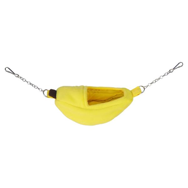 レインボー　おひるねバナナ　ハンモック　ハウス　デグー　モモンガ