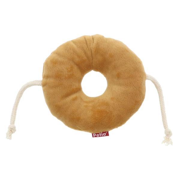 ペティオ　犬用おもちゃ　もちもちパン屋さん　ベーグル