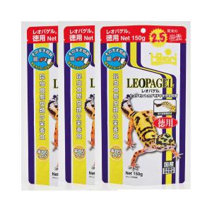 キョーリン　レオパゲル　徳用　１５０ｇ×３個　ヒョウモントカゲモドキ　フード　爬虫類　お一人様８点限り