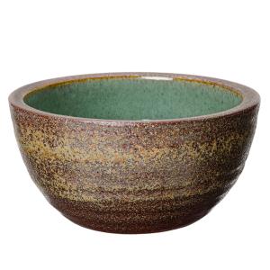 睡蓮鉢 めだか鉢 水鉢 陶器 おしゃれ サイズ 41cm 日本製 三河焼