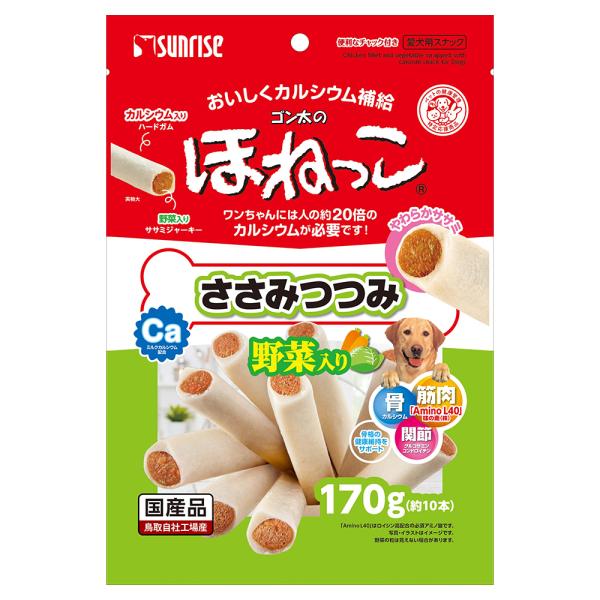 ゴン太のほねっこ　ささみつつみ　野菜入り　１７０ｇ