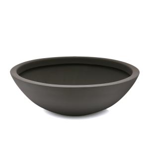 メーカー直送 睡蓮鉢凛 RIN 平型 ダークブラウン 同梱不可 沖縄別途送料