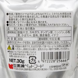 黒瀬ペットフード 自然派宣言 大地と海の恵み 30gの詳細画像1